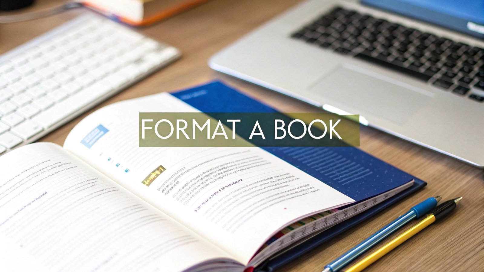 How to format a book for publishing PDF