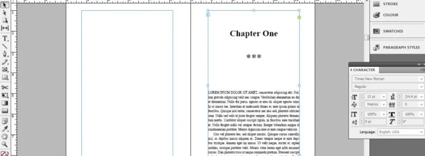 How to format book example