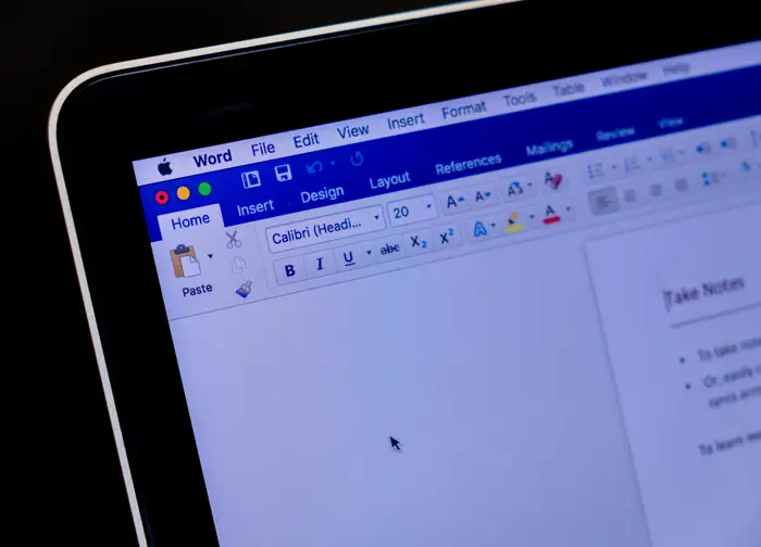 How to format a book in Word for Mac