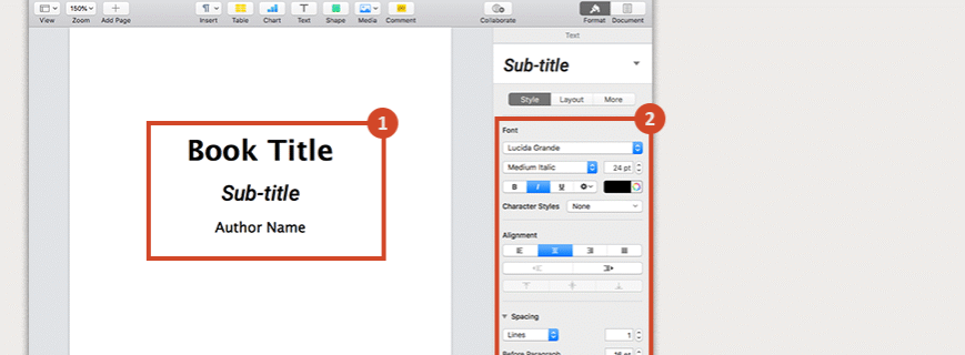 KDP paperback formatting