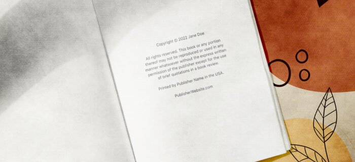 Paperback book formatting example